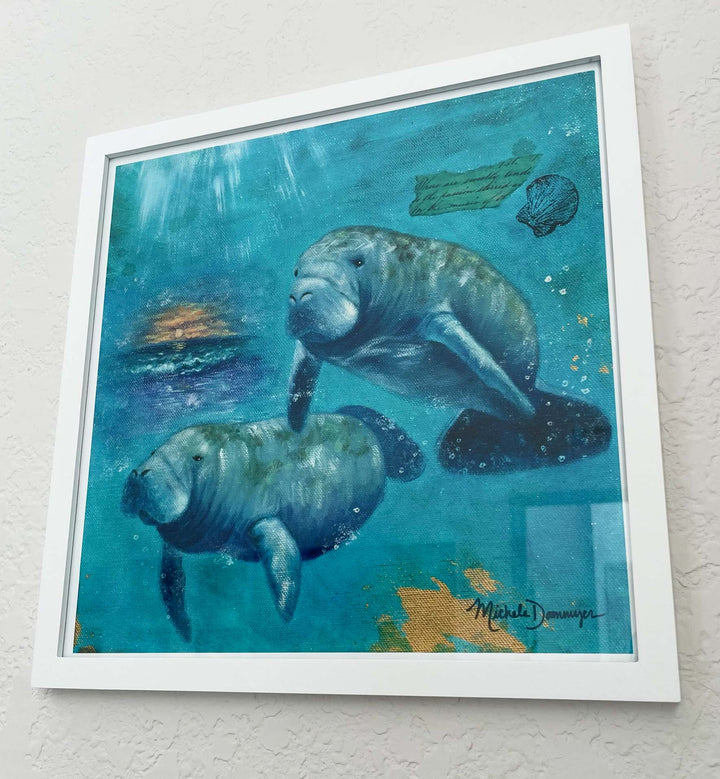 A Gentle Journey Framed Print